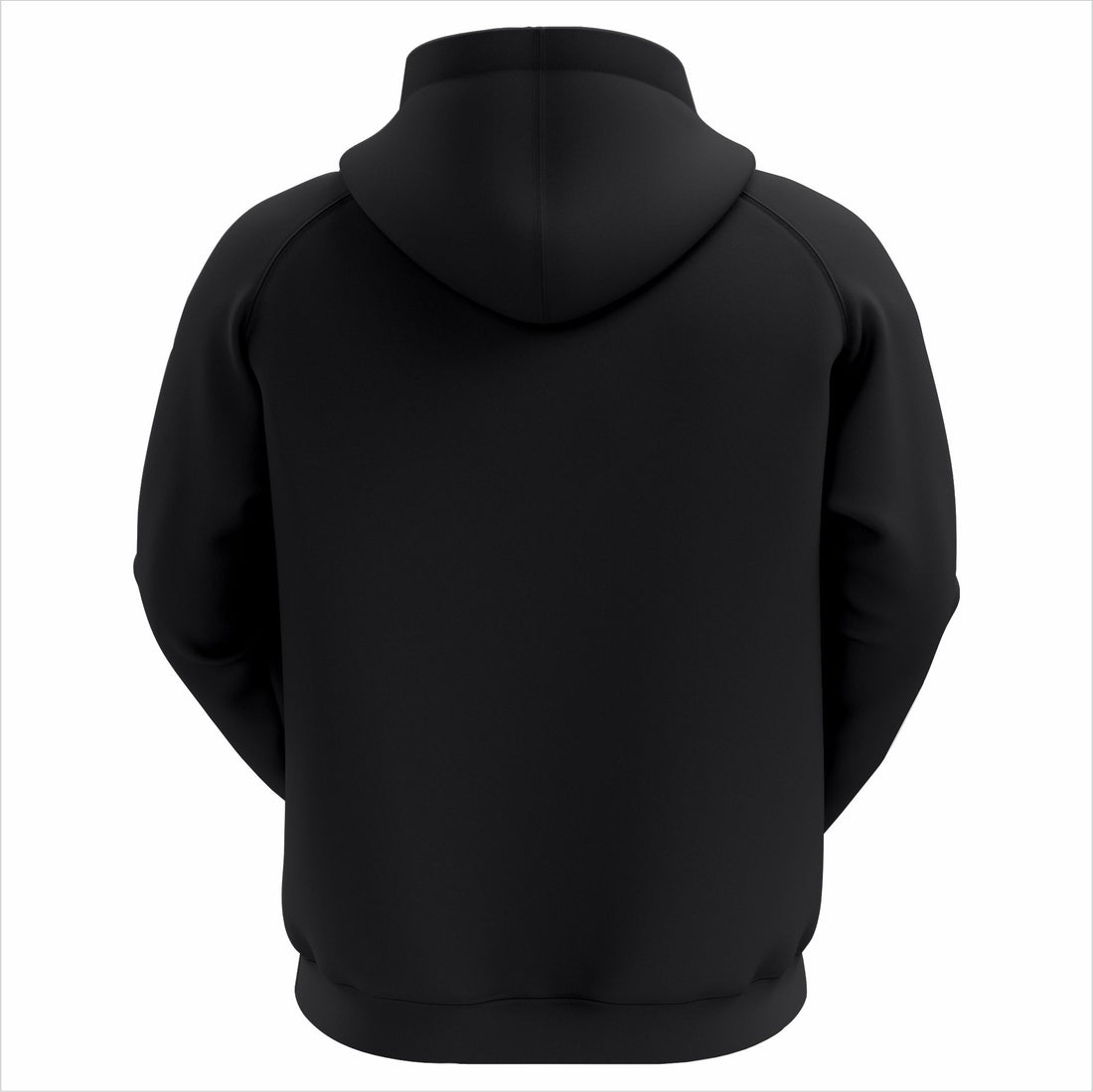 Zeene Essential Premium Hoodie | Jet Black