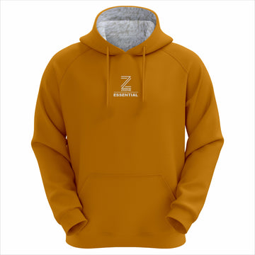 Zeene Essential Premium Hoodie | Mustard Gold