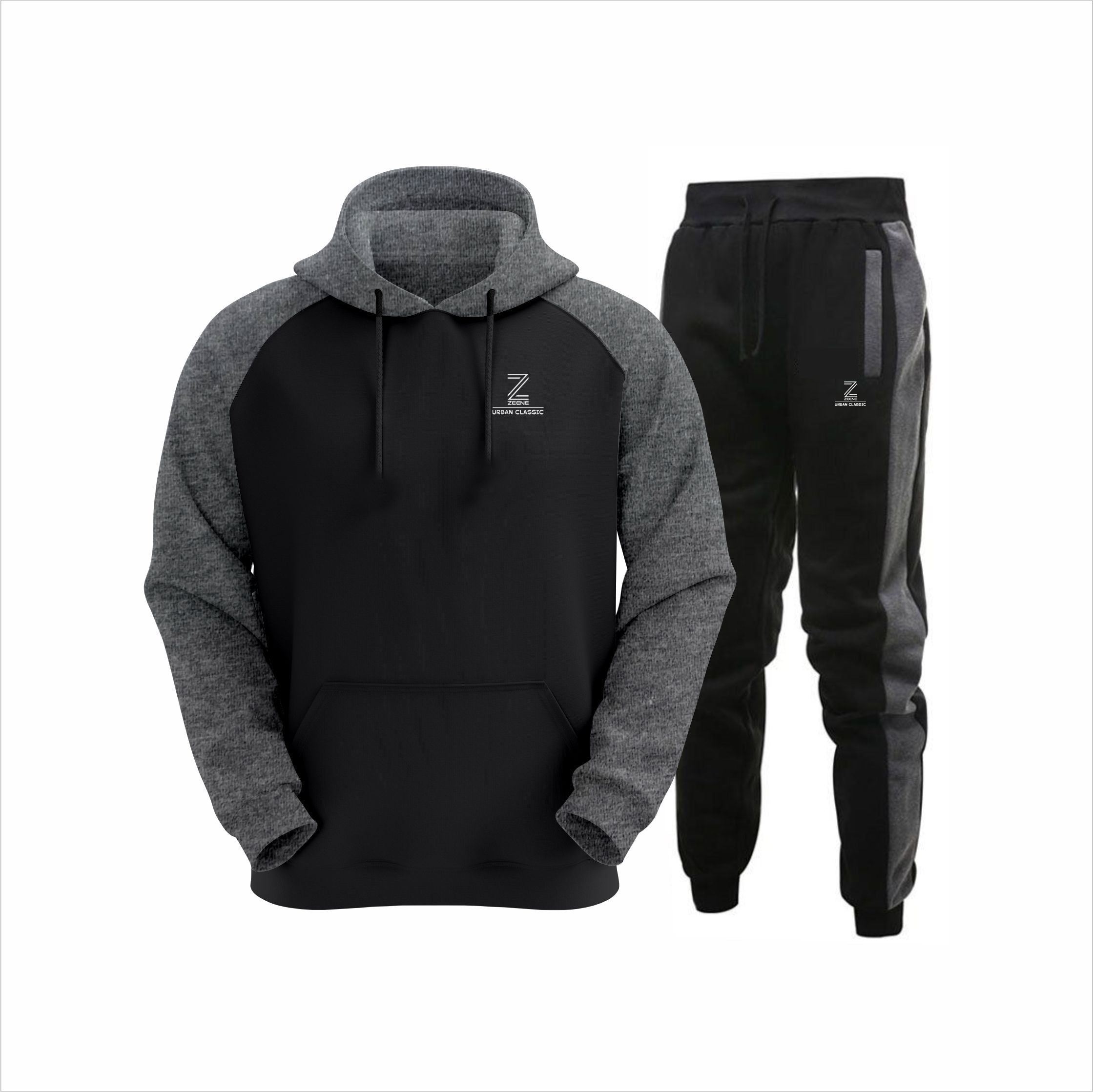 Zeene Urban Classic Tracksuit | Premium Cotton Fleece Set
