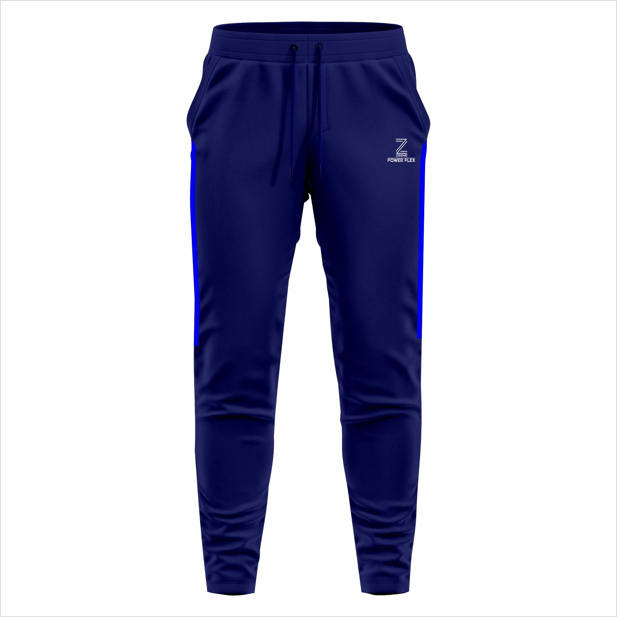Zeene Power Flex Navy Blue Joggers Main image