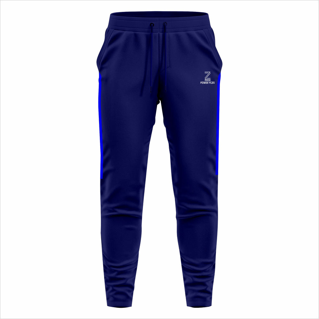 Zeene Power Flex Navy Blue Joggers