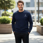 Zeene Extra Comfort Crewneck | 100% Cotton Fleece with Pockets