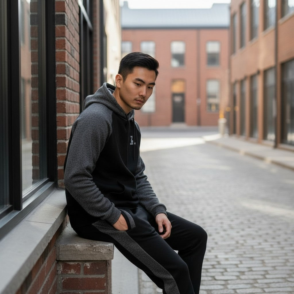 Zeene Urban Classic Tracksuit | Premium Cotton Fleece Set